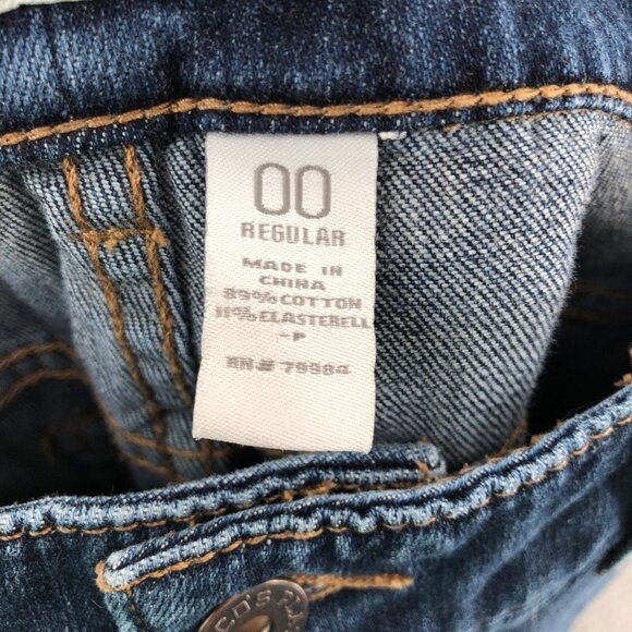 Chicos Jeans Women 00 US 2 Blue Platinum Denim Ultimate Fit Barely Flare Stretch - Picture 5 of 12